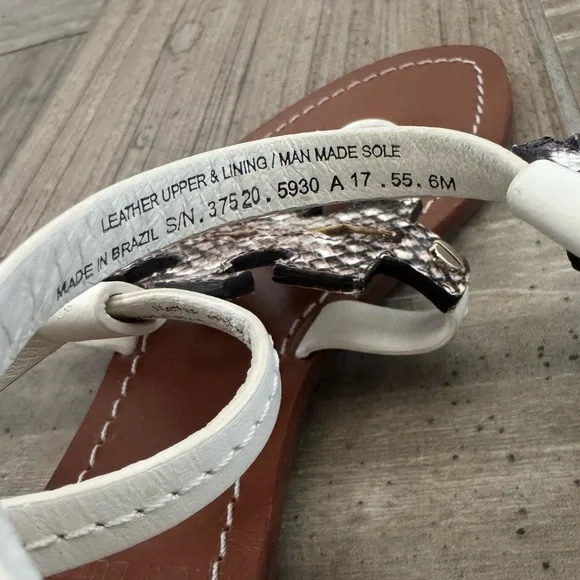 Tory Burch Phoebe Elba Thong Sandal size 6 - Picture 6 of 7